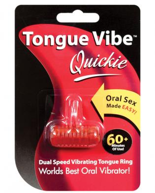 Tongue vibe quickie