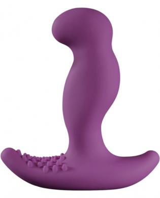 3.94in nexus vibrating g-rider – 5 function purple
