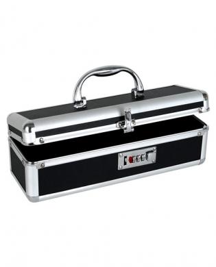 Lockable vibrator case – black