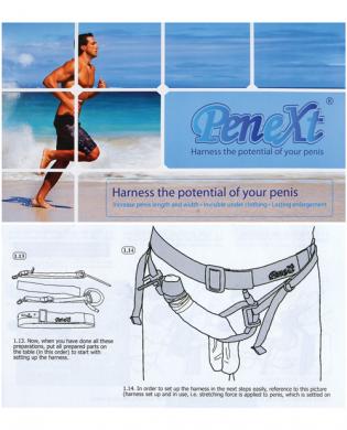 Penext male enhancement device