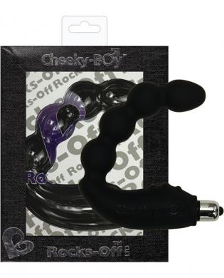 Cheeky boy massager – black