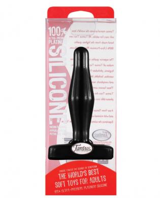 Tantus lil’ flirt silicone plug – black