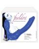 Silicone slim feeldoe vibrating, blue