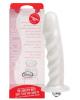 Silicone vibrating - echo white pearl