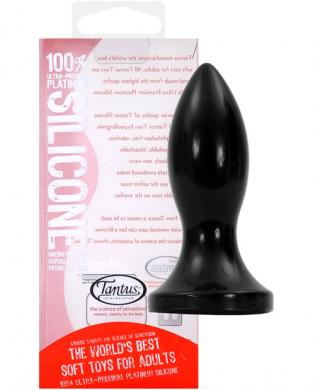 Tantus b-bomb silicone vibrating plug – black