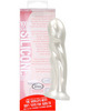 Tantus goddess silicone vibrating dildo - white pearl