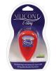 Silicone cock sling - red 2in