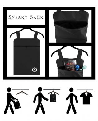 Holistic sneaky sack – black