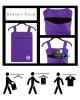 Holistic sneaky sack - purple