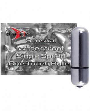 Wireless waterproof bullet push button