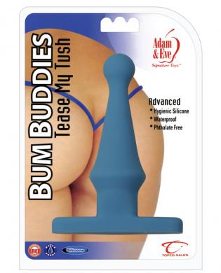Adam and eve bum buddies tease my tush silicone anal plug – advanced