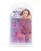 Adam and eve wonder wand vibe w/ 5 attachments purple