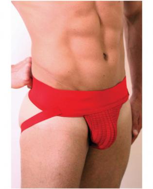 Active man classic jocks 3in waistband  red md