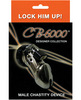 Cb-6000 3 1/4in Cock Cage And Lock Set - Chrome