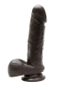 Black realistic 6in