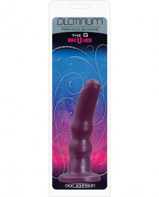 Platinum silicone vac-u-lock the g dong – purple