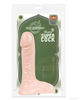 Ballsy super cock, 9in x 2in white