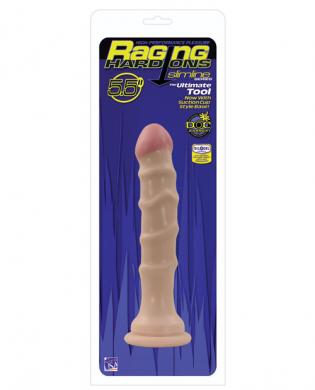 Raging hard ons slimline 5.5in dong with suction cup