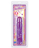Crystal jellies 8in classic dildo - purple