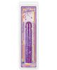 Crystal jellies 10in classic dildo - purple