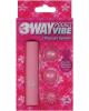 3-way pocket vibe w/attachments - pink