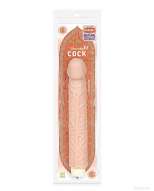 Quivering cock vibe 10in