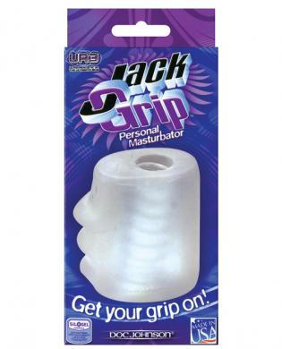 The jack grip masturbator – clear