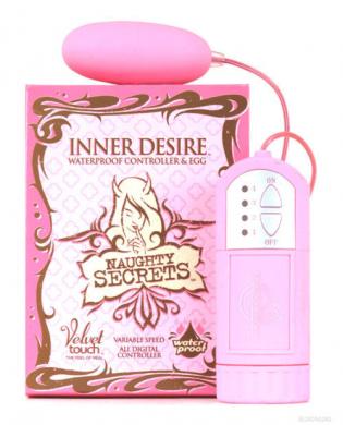 Naughty secrets inner desire love egg, pink