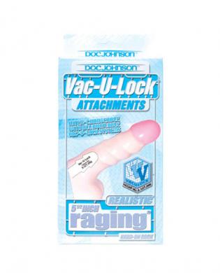 Vac-u-lock raging hard on 5.5in realistic cock
