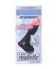 Vac-u realistic 8in black