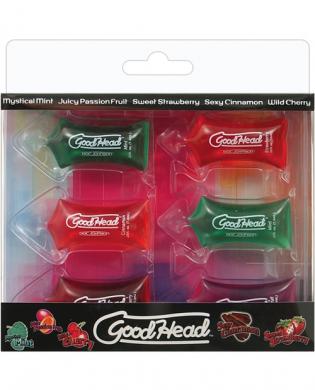 Good head – .25 fl oz. pillow pack of 6 assorted flavors