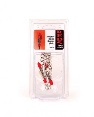 Alligator nipple clamps (pair)