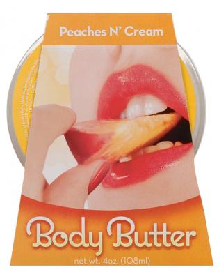 Body butter – 4 oz peaches and cream