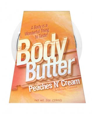 Body butter – 2 oz peaches and cream