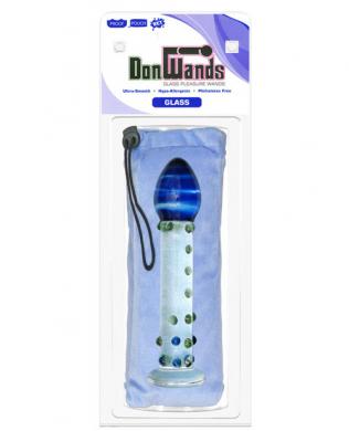 Don wands blue/green nubby fat head