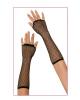 Long Fishnet Gloves - Black One Size Fits Most