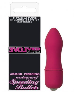 Evolved speeding bullets armor piercing – pink