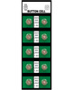 Batteries Ag3/lr41 1.5v - Card Of 10