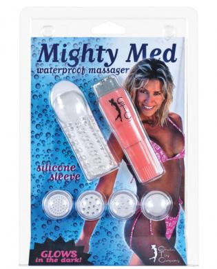 Glow in the dark mighty med w/sleeve – pink