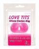 Love tits silicone ring, pink