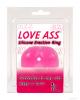 Love ass silicone ring, pink