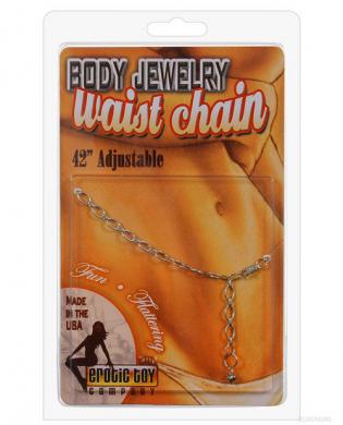 Waist chain charmer – silver