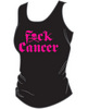 F Ck Cancer Women's Tank Top Pink Black Md
