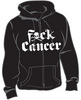 F Ck Cancer Women's Hoodie Black Large