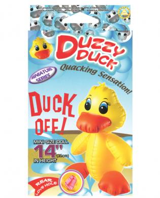 Duzzy duck miniature series 14in duck off doll