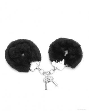Love cuffs furry – black