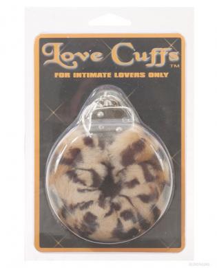Love cuffs furry – leopard