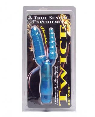 Twice da’ vice, blue