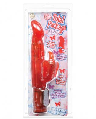 Total package waterproof vibe – red
