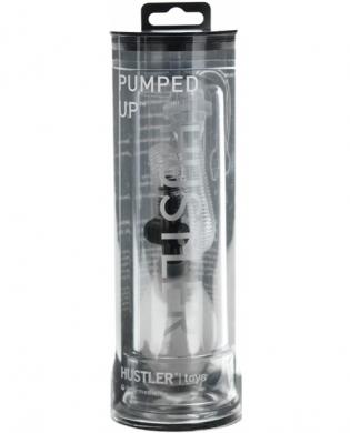 Hustler pumped up penis pump – clear